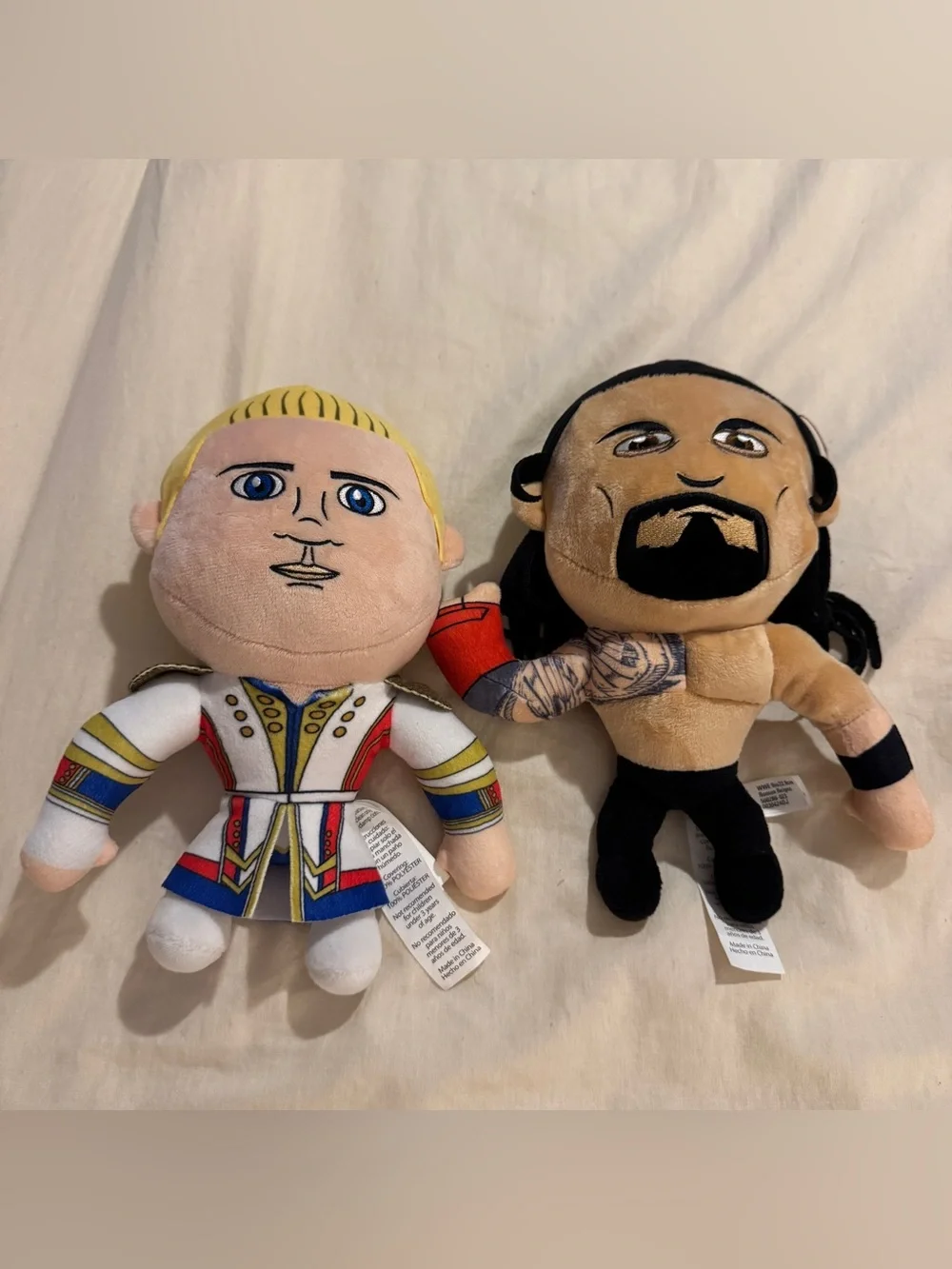 WWE Plush Figure Lot of 2 - Cody Rhodes 